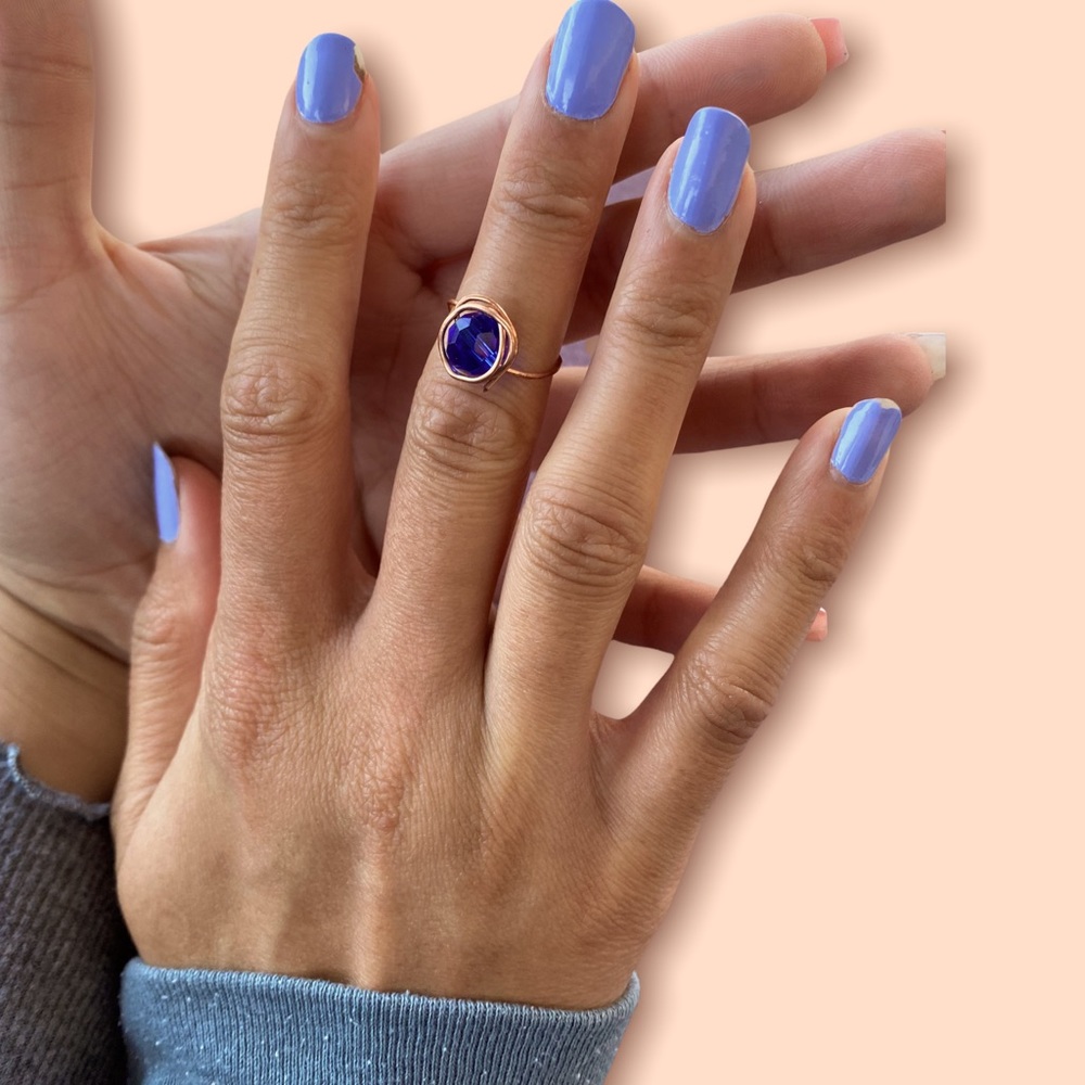 Blue ring